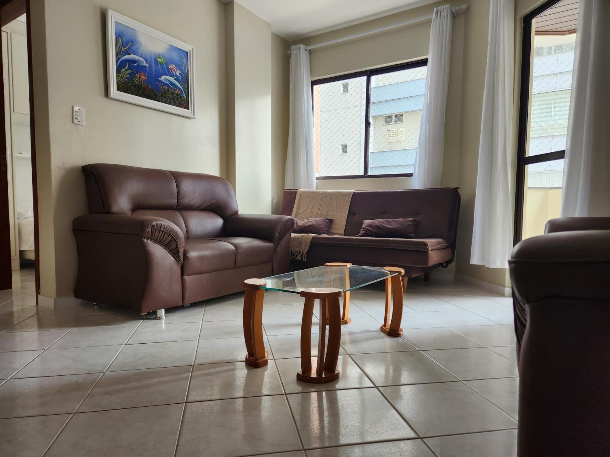 2 Quartos A 200mts Central, Garagem, Churrasqueira, Wi-fi 90 Mbps, Pet Friendly